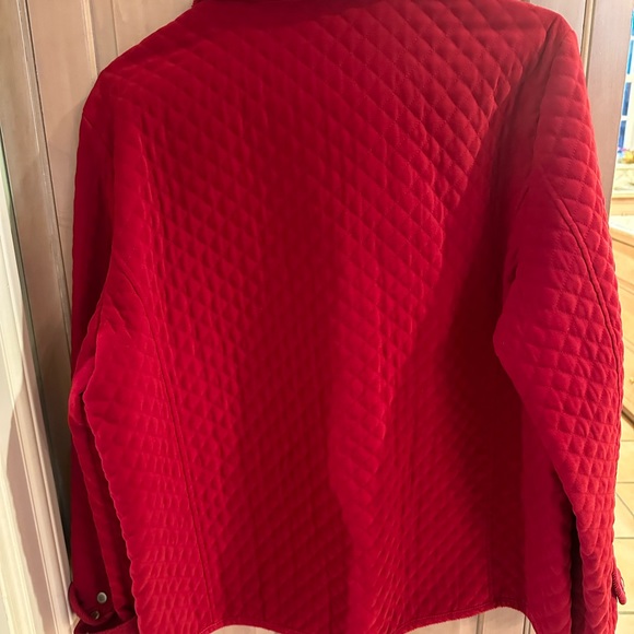 Beautiful high quality Talbots jacket 96%polyester 4%spandex. Corduroy collar - Picture 4 of 6